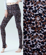 Leopard Print Nylon Swimwear Fabric - 587A - G.k Fashion Fabrics swimwear
