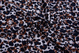 Leopard Print Nylon Swimwear Fabric - 587A - G.k Fashion Fabrics swimwear