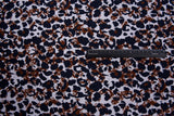 Leopard Print Nylon Swimwear Fabric - 587A - G.k Fashion Fabrics swimwear