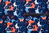 Magic Butterfly Print Nylon Swimwear Fabric - WHY567B - G.k Fashion Fabrics swimwear