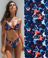 Magic Butterfly Print Nylon Swimwear Fabric - WHY567B - G.k Fashion Fabrics swimwear