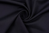 Milky Touch Matte Stretch Nylon Lycra/ Elastane Jersey Single Knit Sportswear Dressmaking Fabric - G.k Fashion Fabrics Black - 069 / Price per Half Yard swimwear