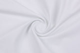Milky Touch Matte Stretch Nylon Lycra/ Elastane Jersey Single Knit Sportswear Dressmaking Fabric - G.k Fashion Fabrics Optical White - 050 / Price per Half Yard swimwear