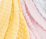 Minky Dimple Dots Fleece Fabric nippy fleece - G.k Fashion Fabrics