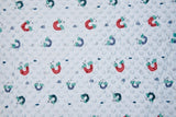 Minky Dots Fleece Rainbow Print Fabric - S1055 - G.k Fashion Fabrics minky
