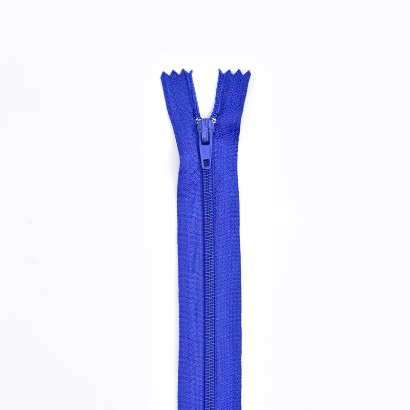 Multi Purpose Zippers 20 cm Close End - G.k Fashion Fabrics Cobalt / 8 inches (20cm) Zippers