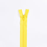 Multi Purpose Zippers 20 cm Close End - G.k Fashion Fabrics Lemon / 8 inches (20cm) Zippers