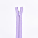 Multi Purpose Zippers 20 cm Close End - G.k Fashion Fabrics Lilac / 8 inches (20cm) Zippers