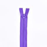 Multi Purpose Zippers 20 cm Close End - G.k Fashion Fabrics Purple / 8 inches (20cm) Zippers
