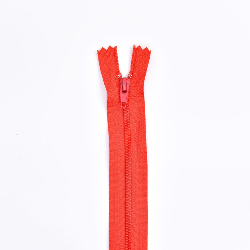 Multi Purpose Zippers 20 cm Close End - G.k Fashion Fabrics Red / 8 inches (20cm) Zippers