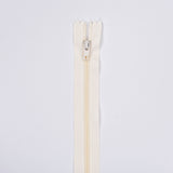 Multipurpose Zippers - G.k Fashion Fabrics Cream / 10.24" inches ( 26 cm) Zippers