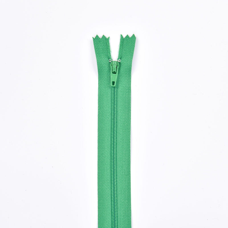 Multipurpose Zippers - G.k Fashion Fabrics Green / 10.24" inches ( 26 cm) Zippers