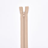 Multipurpose Zippers - G.k Fashion Fabrics Mocha Latte / 10.24" inches ( 26 cm) Zippers