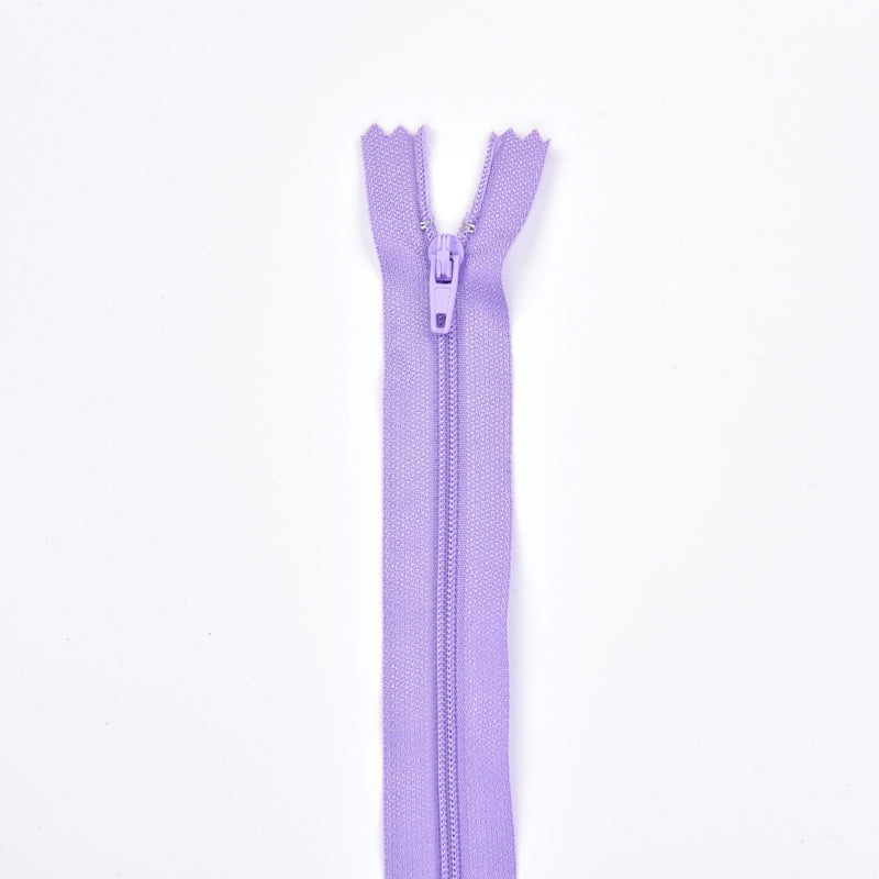 Multipurpose Zippers - G.k Fashion Fabrics Lilac / 10.24" inches ( 26 cm) Zippers