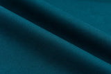 Natural Cotton Stretch Twill Fabric Peach Finishing Hand Feel- 5076 - G.k Fashion Fabrics Deep Teal -1106 / Price per Half Yard cotton