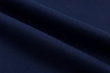 Natural Cotton Stretch Twill Fabric Peach Finishing Hand Feel- 5076 - G.k Fashion Fabrics Navy - 9 / Price per Half Yard cotton