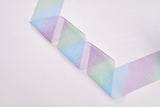 Nylon Gradient Mesh Trim - G.k Fashion Fabrics Violet