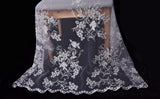 Nylon Mesh Bridal Wear Embroidery Fabric - G.k Fashion Fabrics