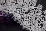 Nylon Mesh Bridal Wear Embroidery Fabric - GK- 6606/22 - G.k Fashion Fabrics