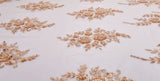 Nylon Mesh Embroidery Bridal Wear Beaute Des Veux Fabric - GK 6648/22 - BTK - 202207-2 - G.k Fashion Fabrics
