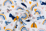 Organic Double Gauze Muslin Digital Kids Children Print Fabric - G.k Fashion Fabrics double gauze