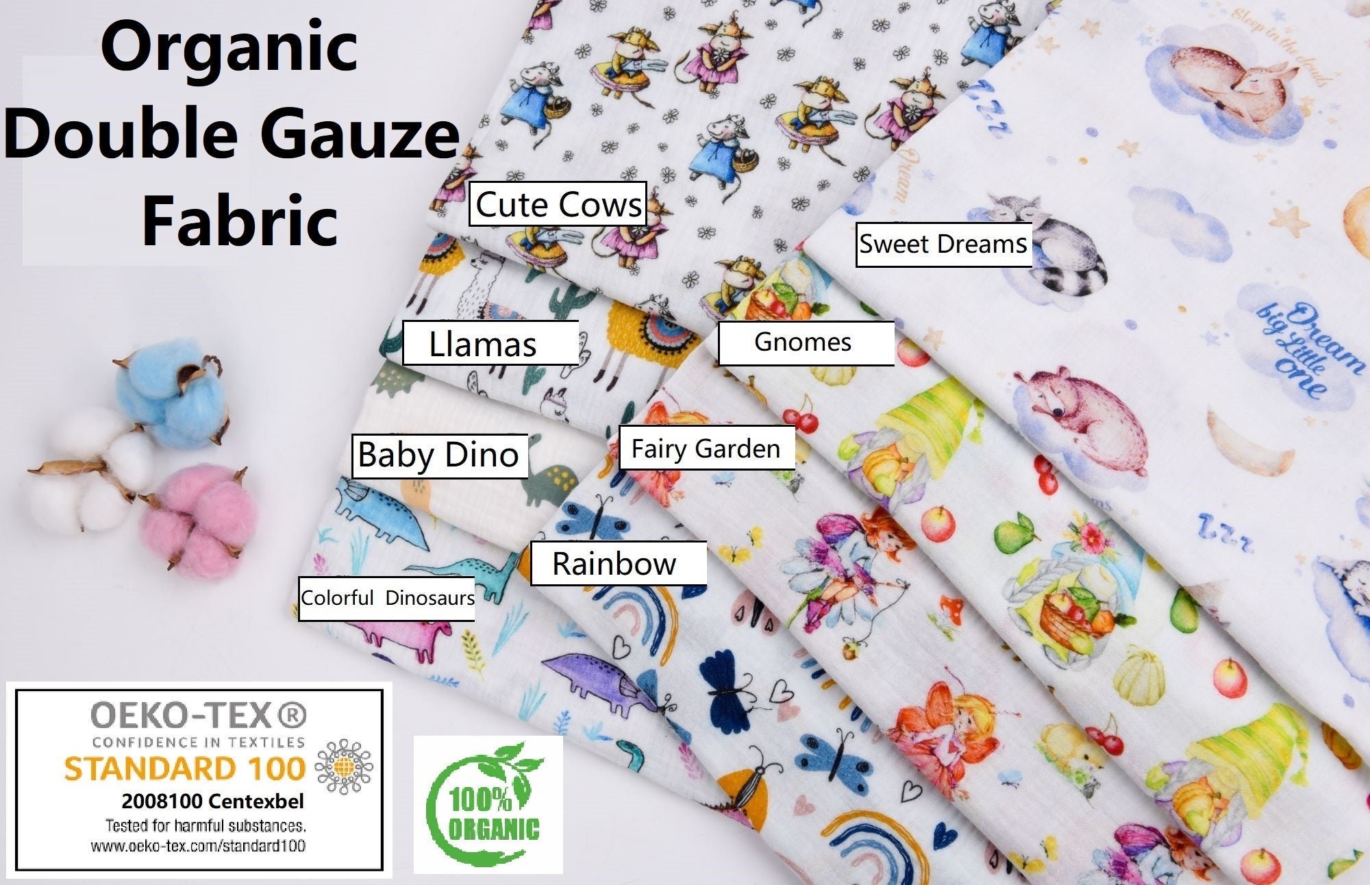 What Are Double Gauze Fabrics? Are They Good for Baby Clothes