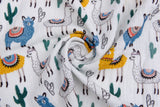 Organic Double Gauze Muslin Digital Kids Children Print Fabric - G.k Fashion Fabrics double gauze