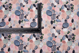 Organic Knit Cotton Spandex Jersey Stones Digital Print Fabric - 5041 - G.k Fashion Fabrics jersey