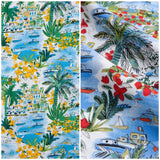 Paradise Print - Washed 100% Cotton Poplin - 8106 - G.k Fashion Fabrics cotton poplin