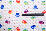 Polar Minky Minkee Dimple Dots Digital Print Fleece Fabric - G.k Fashion Fabrics