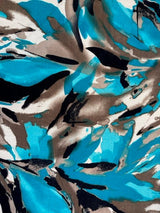 Polyester Single Jersey Knit Printed Fabric - G.k Fashion Fabrics Venezia Spandex