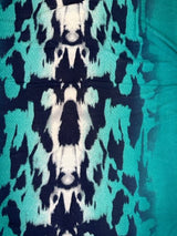 Polyester Single Jersey Knit Printed Fabric - G.k Fashion Fabrics Venezia Spandex