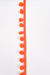 Pompom Trim Fringe Ribbon String - G.k Fashion Fabrics