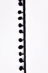 Pompom Trim Fringe Ribbon String - G.k Fashion Fabrics