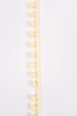 Pompom Trim Fringe Ribbon String - G.k Fashion Fabrics