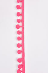 Pompom Trim Fringe Ribbon String - G.k Fashion Fabrics