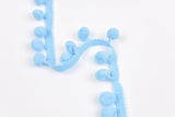 Pompom Trim Fringe Ribbon String - G.k Fashion Fabrics