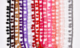 Pompom Trim Fringe Ribbon String - G.k Fashion Fabrics