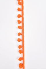 Pompom Trim Fringe Ribbon String - G.k Fashion Fabrics