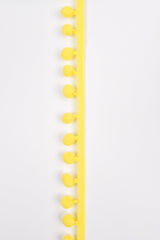 Pompom Trim Fringe Ribbon String - G.k Fashion Fabrics