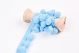 Pompom Trim Fringe Ribbon String - G.k Fashion Fabrics