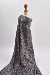 Premium All Over Sequins Mesh Stretch Fabric, cocktail/party dress - 6591 - G.k Fashion Fabrics