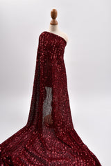Premium All Over Sequins Mesh Stretch Fabric, cocktail/party dress - 6591 - G.k Fashion Fabrics
