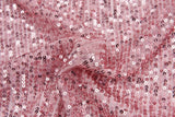 Premium All Over Sequins Mesh Stretch Fabric, cocktail/party dress - 6591 - G.k Fashion Fabrics
