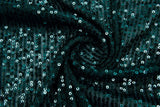 Premium All Over Sequins Mesh Stretch Fabric, cocktail/party dress - 6591 - G.k Fashion Fabrics