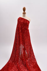 Premium All Over Sequins Mesh Stretch Fabric, cocktail/party dress - 6591 - G.k Fashion Fabrics