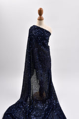 Premium All Over Sequins Mesh Stretch Fabric, cocktail/party dress - 6591 - G.k Fashion Fabrics