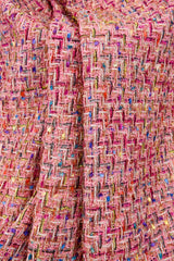 Premium Designer Made Wool Blended Tweed Fabric - G.k Fashion Fabrics