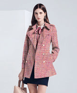 Premium Designer Made Wool Blended Tweed Fabric - G.k Fashion Fabrics