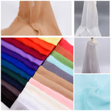 Premium Silky Chiffon , Lightweight Sheer Fabric - S1018 - G.k Fashion Fabrics chiffon